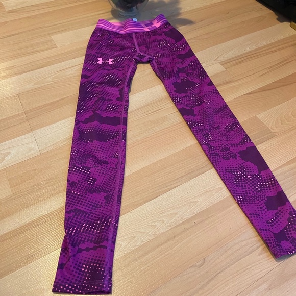 Brand New Girls Under Armour leggings - Picture 1 of 3